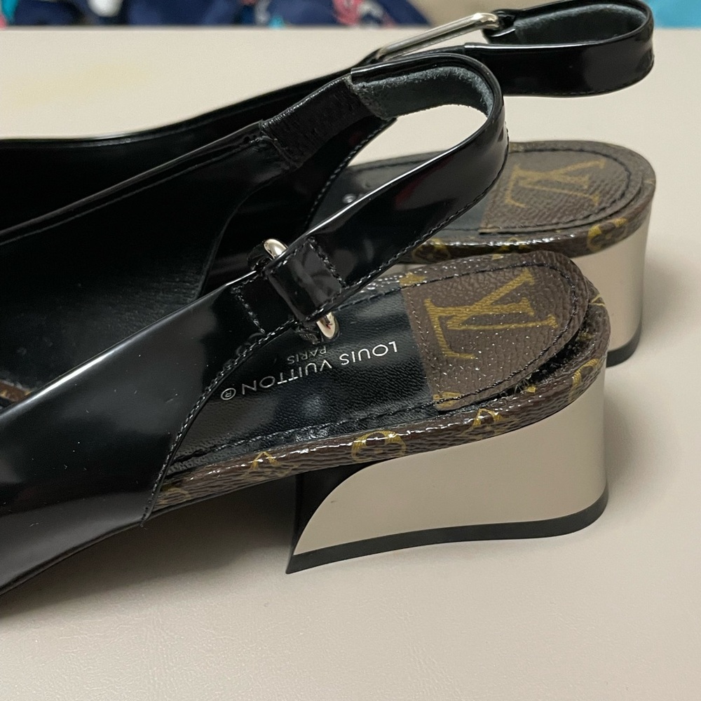 Louis Vuitton Archlight Slingback Pump, Sz 37 - Picture 3 of 4